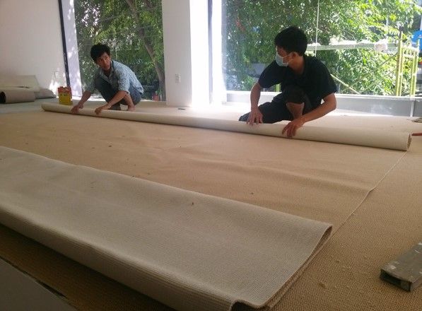 thi công thảm văn phòng
