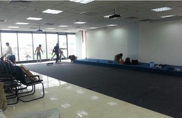 chuan bi mat bang thi cong